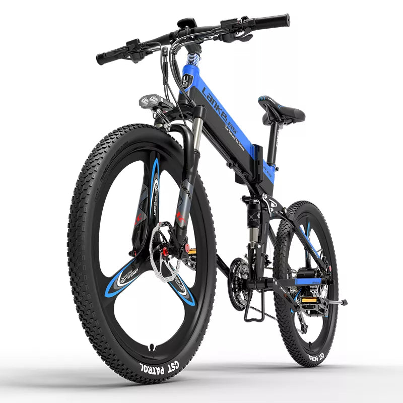 Lankeleisi XT750 Sport Version 500W Foldable Mountain Electric Bike with 26" Fat Tires - Pre-order