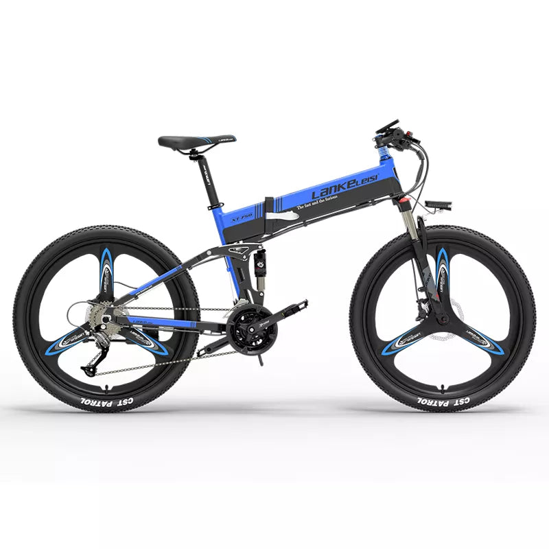 Lankeleisi XT750 Sport Version 500W Foldable Mountain Electric Bike with 26" Fat Tires - Pre-order
