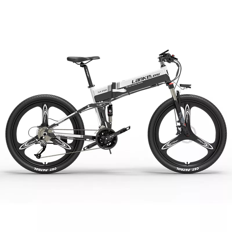 Lankeleisi XT750 Sport Version 500W Foldable Mountain Electric Bike with 26" Fat Tires - Pre-order