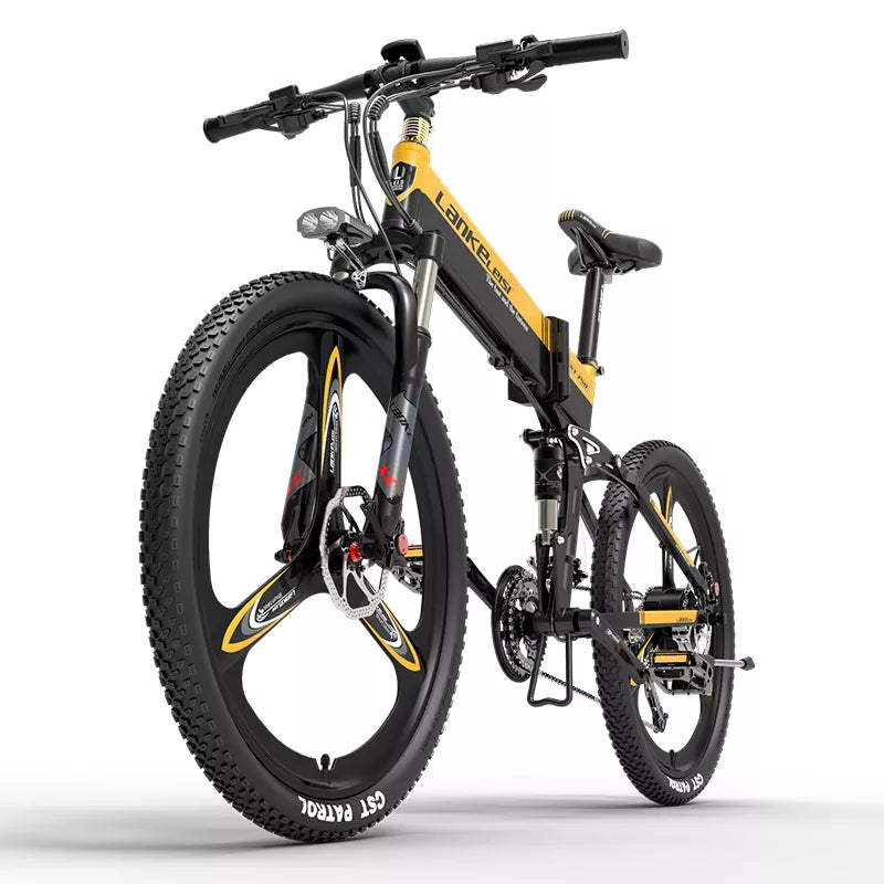 Lankeleisi XT750 Sport Version 500W Foldable Mountain Electric Bike with 26" Fat Tires - Pre-order