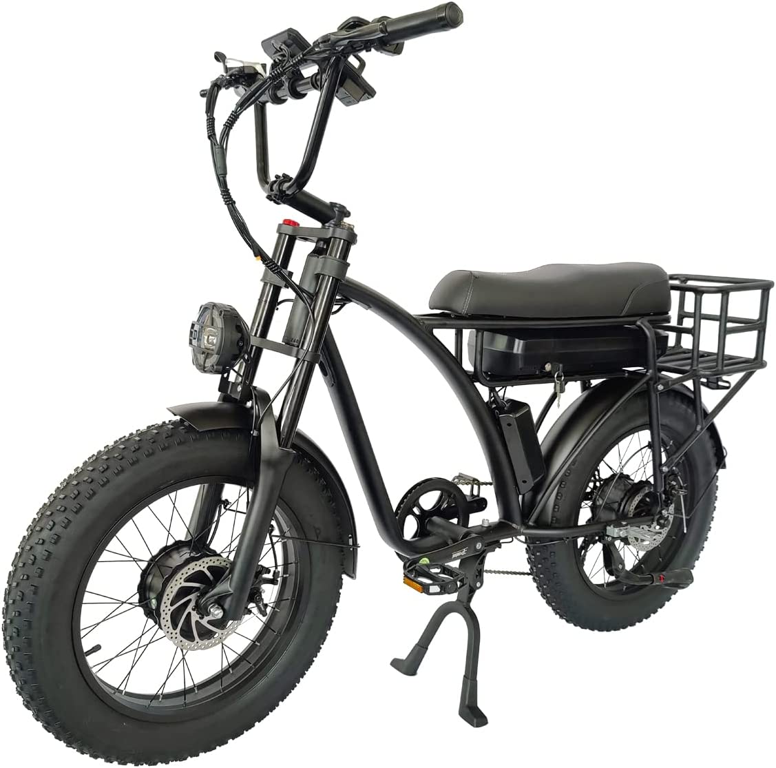 SLMRO E5 PLUS 2000W City & Mountain Electric Bike with Fat Tires