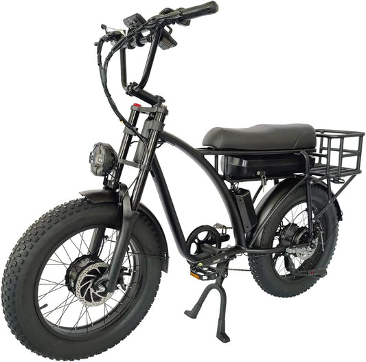 SLMRO E5 PLUS 2000W City & Mountain Electric Bike with Fat Tires