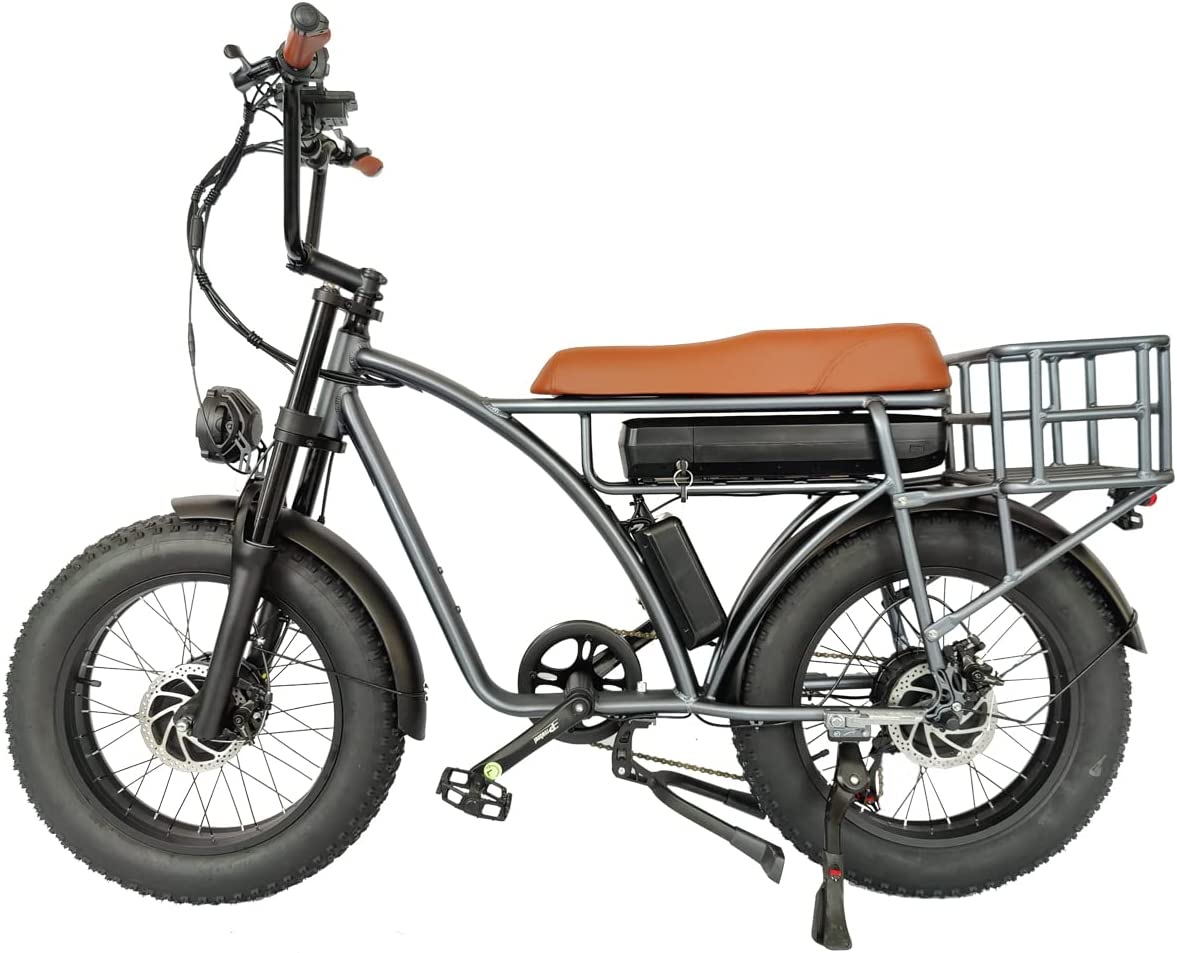 SLMRO E5 PLUS 2000W City & Mountain Electric Bike with Fat Tires