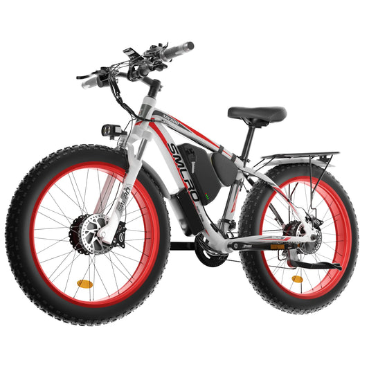 SLMRO XDC600 PLUS 2000W City & Mountain Electric Bicycle with Fat Tires