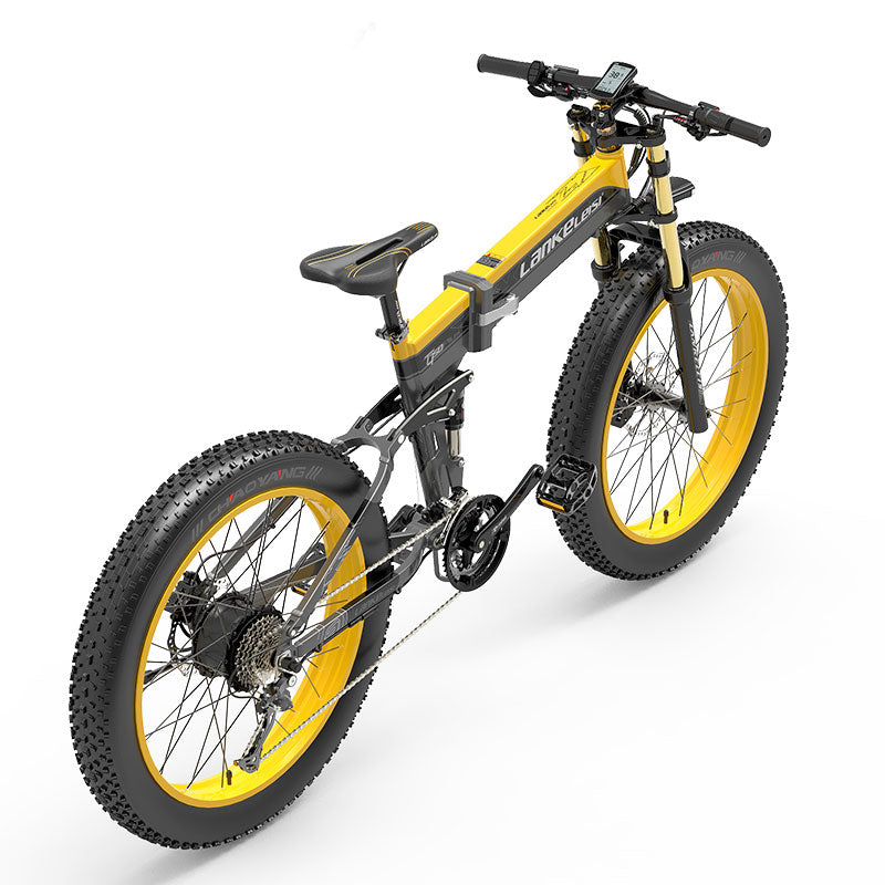 Lankeleisi XT750 Plus 1000W Foldable Mountain Electric Bike with 26" Fat Tires