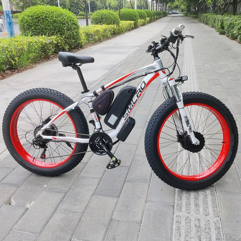 SLMRO XDC600 PLUS 2000W City & Mountain Electric Bicycle with Fat Tires